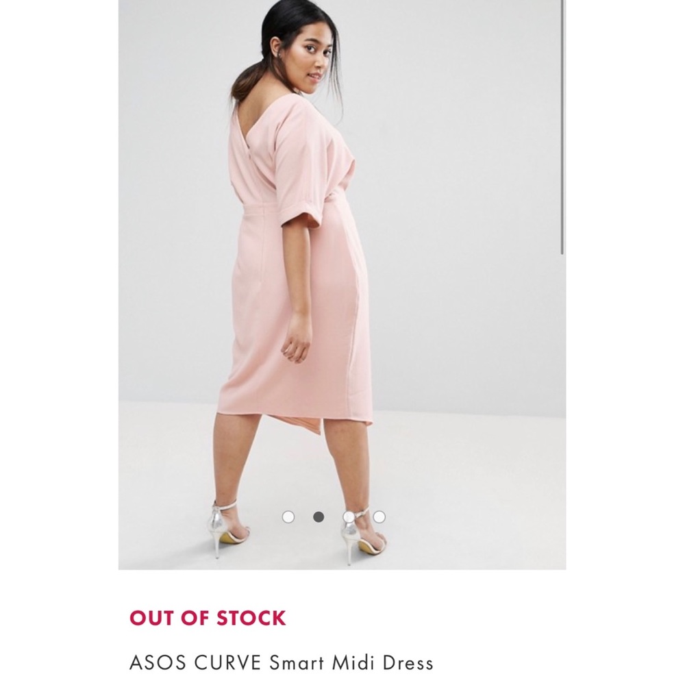 Curvy midi dress